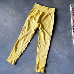 AYBL Yellow Leggings